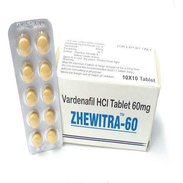 Обзор препарата Левитра ZHEWITRA 60 мг